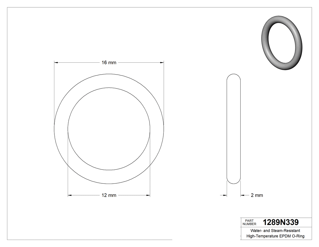 Technical drawing - 1289N339